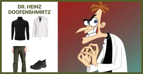 Dress like Dr. Heinz Doofenshmirtz Costume 